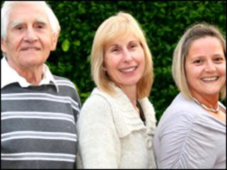 Members of the Clark's Pie management - Dennis Dutch, Beverley Pemberton, Ceri Dutch-John