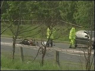 Scene of the accident