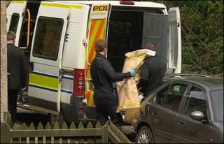 police riad in Moy