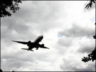 Aeroplane landing