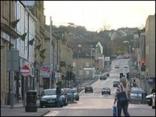 Burnley town centre