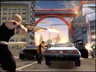 Grab from the computer game "Crackdown" (Pic from Realtime Worlds)