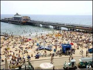 Bournemouth beach