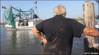 Fisherman in Louisiana
