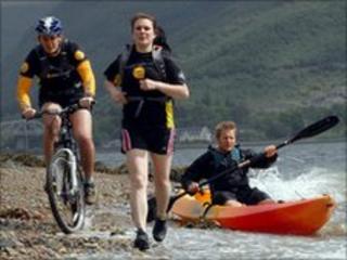 Coast to Coast Adventure challengers