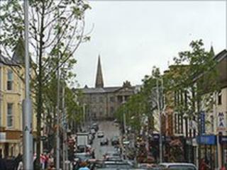 The man gave his address as under a bridge in Omagh