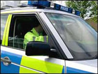 police car