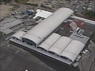 New terminal building