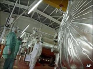 Isfahan nuclear facility, file pic