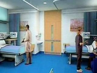 Artist's impression of part of the planned hospital