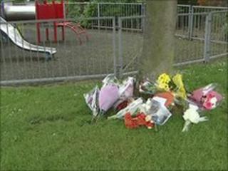 Flowers at park in Newtownards