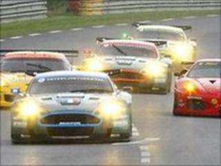 Le Mans 24 hours race practice session