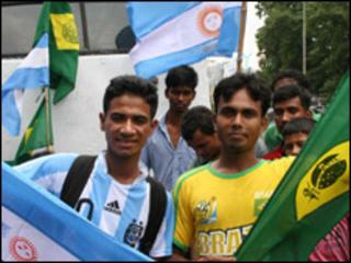 Kamruzaman is a Brazil fan