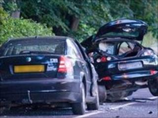 Scene of accident