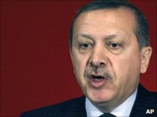 Turkish Prime Minister Recep Tayyip