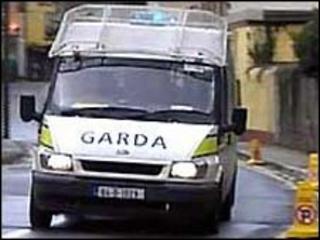 Irish police van