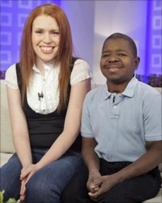 Shannon Price and Gary Coleman