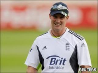 England captain Andrew Strauss