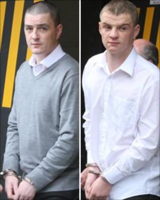 Christopher and Robert Abraham (Pics by Ciaran Donnelly)