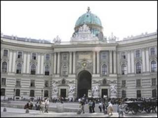 Hofburg palace in Vienna