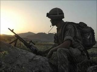 Soldier in Afghanistan