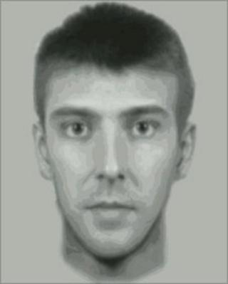 Computer-generated image of suspect