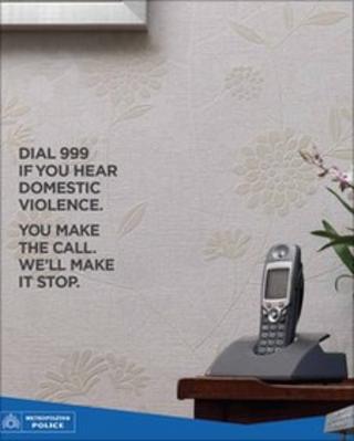 Domestic violence advert