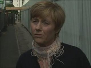 Jane Hiatt on Central Bridge, Southampton