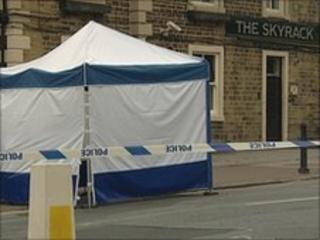 The crime scene