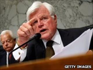Senator Kennedy was re-elected nine times