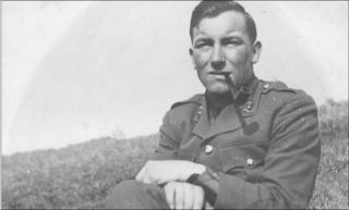 Reg Newman in 1941 during World War II
