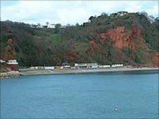 Oddicombe beach