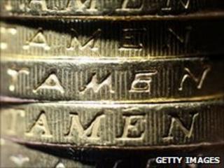 Pound coins