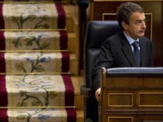 Spanish Prime Minister Jose Luis Rodriguez Zapatero