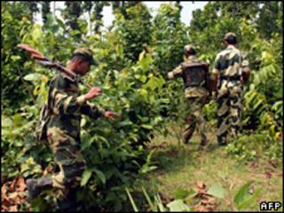 Anti-Maoists operation in West Bengal