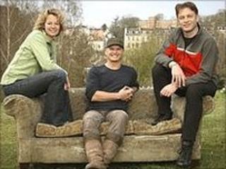 Kate Humble, Simon king and Chris Packham