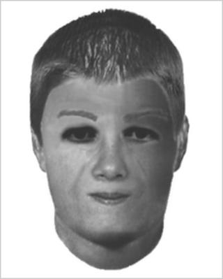 Police e-fit of suspect