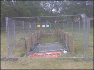 Hole in Bruntsfield Links