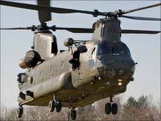Chinook on recent visit to Shawbury (pic: RAF)
