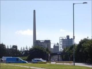 Lafarge Cement works, Westbury
