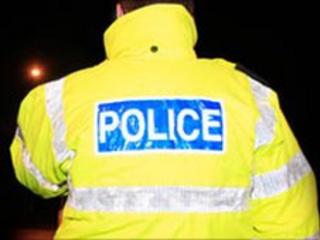 A number of shots have been fired at a car in County Tyrone.