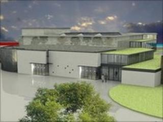 Artist's impression of proposed theatre complex