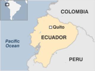 Ecuador map