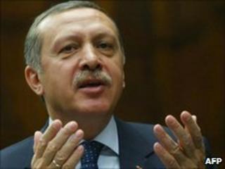 Turkish Prime Minister Recep Tayyip Erdogan