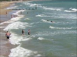 Bournemouth beach