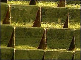 Gold ingots