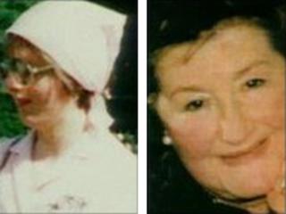 Clare Letchford (left) and Beryl O'Connor (right)