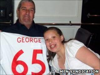 George Walker and his granddaughter Bethany