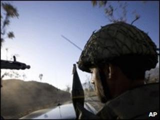 Pakistani soldier, 27 November, 2008