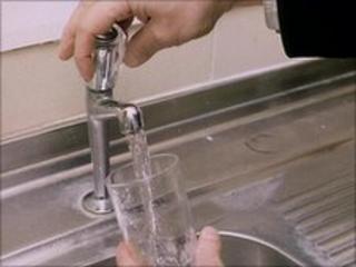 The water supply was switched off for a time on Tuesday as well